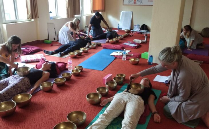  Singing Bowl Training in Nepal or Sound Healing Training in Nepal 