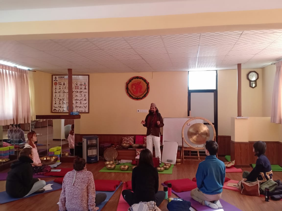 Singing Bowl Professional Course Yoga Teacher Trainining in Nepal