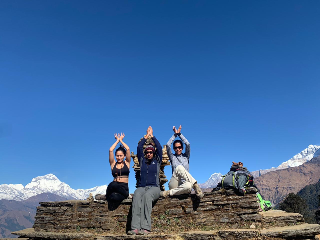  Poonhill Yoga Trek in Nepal