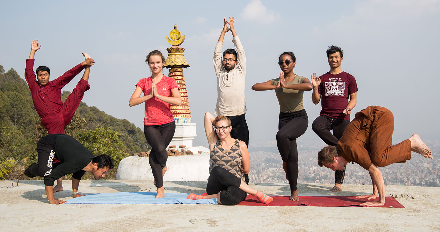 The Ashtanga Yoga Intermediate Series, Nadi Sodhana, Nepal, Training, School