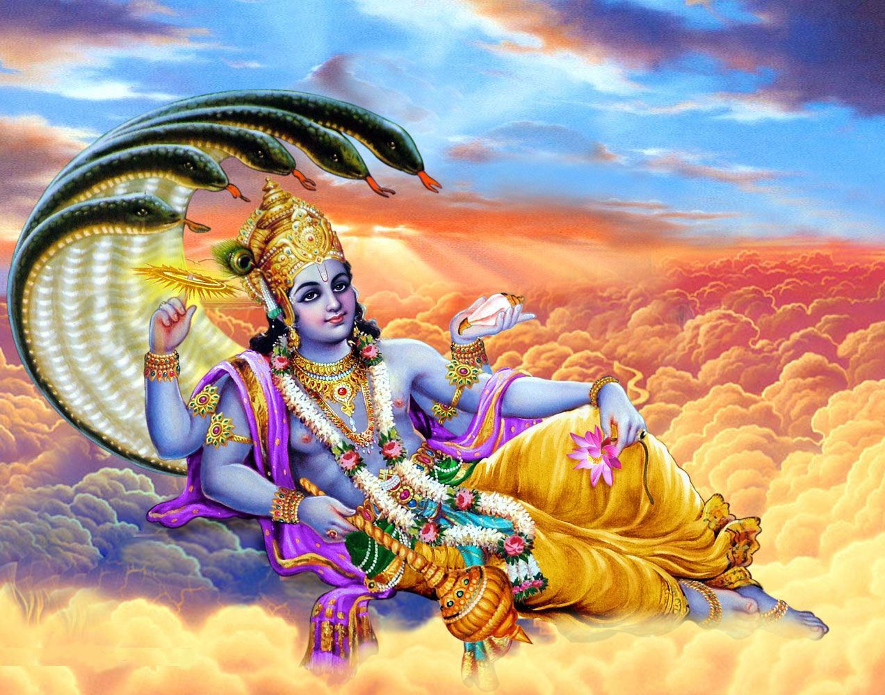 Lord Vishnu- The Protector of Universe