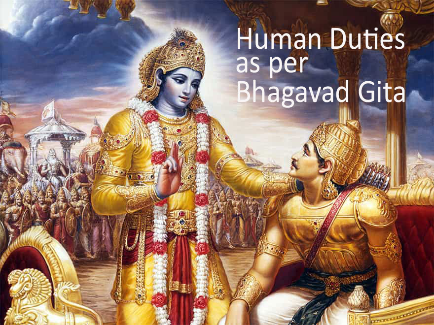 Human Duty in the Bhagavad Gita