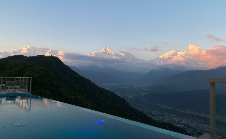 Infinty Pool and the Himalayas