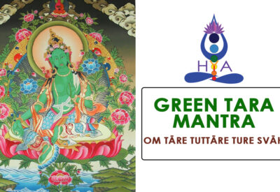Green Tara mantra: Oṃ Tāre Tuttāre Ture Svāhā
