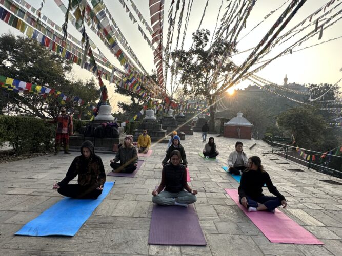 yoga in nepal