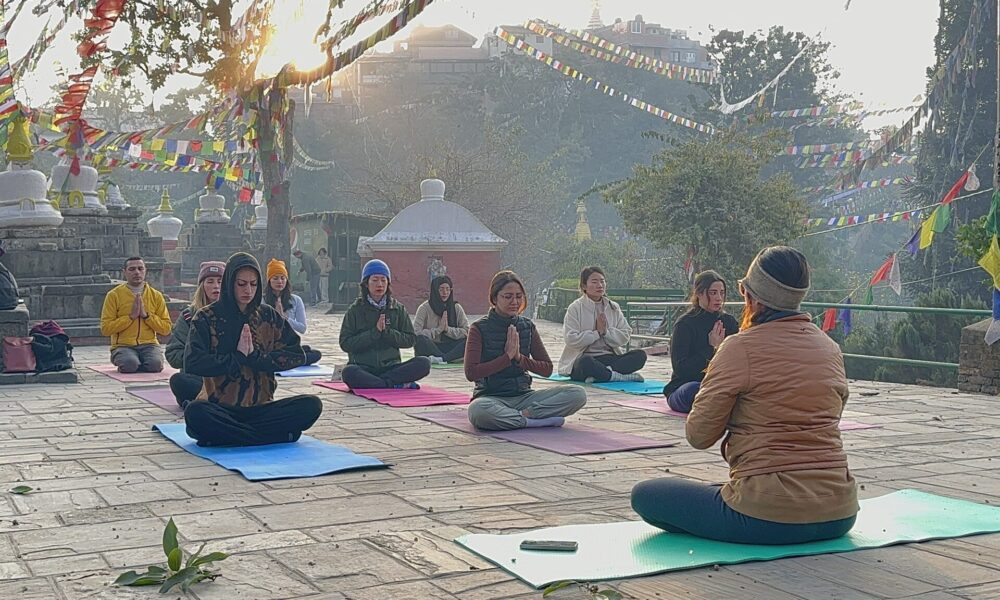 yoga in nepal