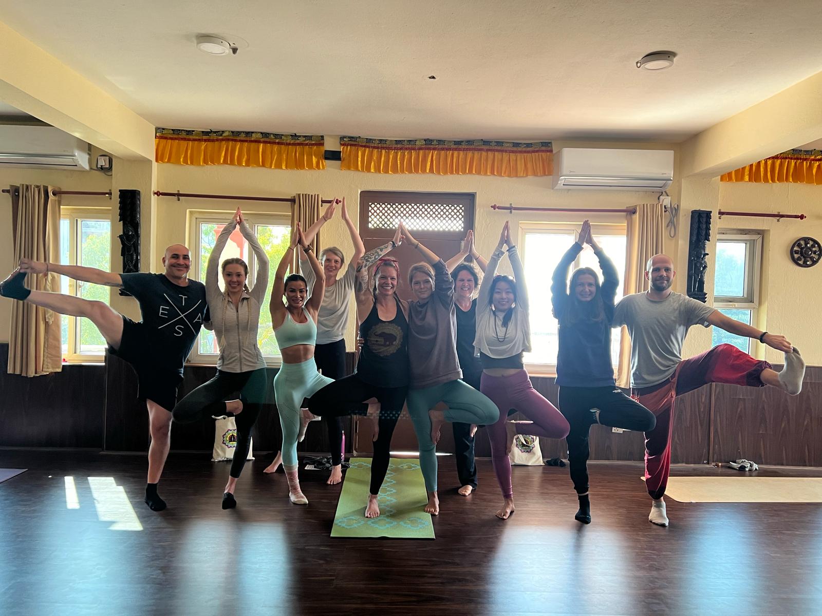 200/300 Hours Yoga Teacher Training Course in Nepal March 2024 Moments.