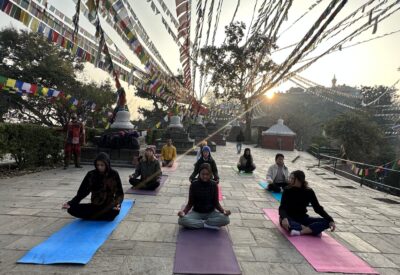 Yoga retreat in nepal