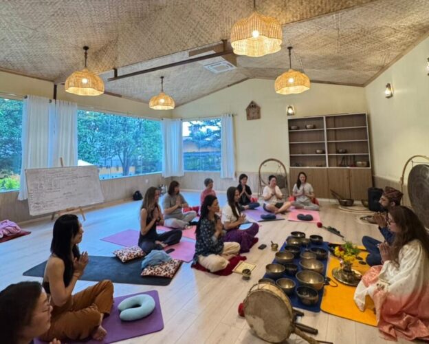 Professional gong Training in Nepal