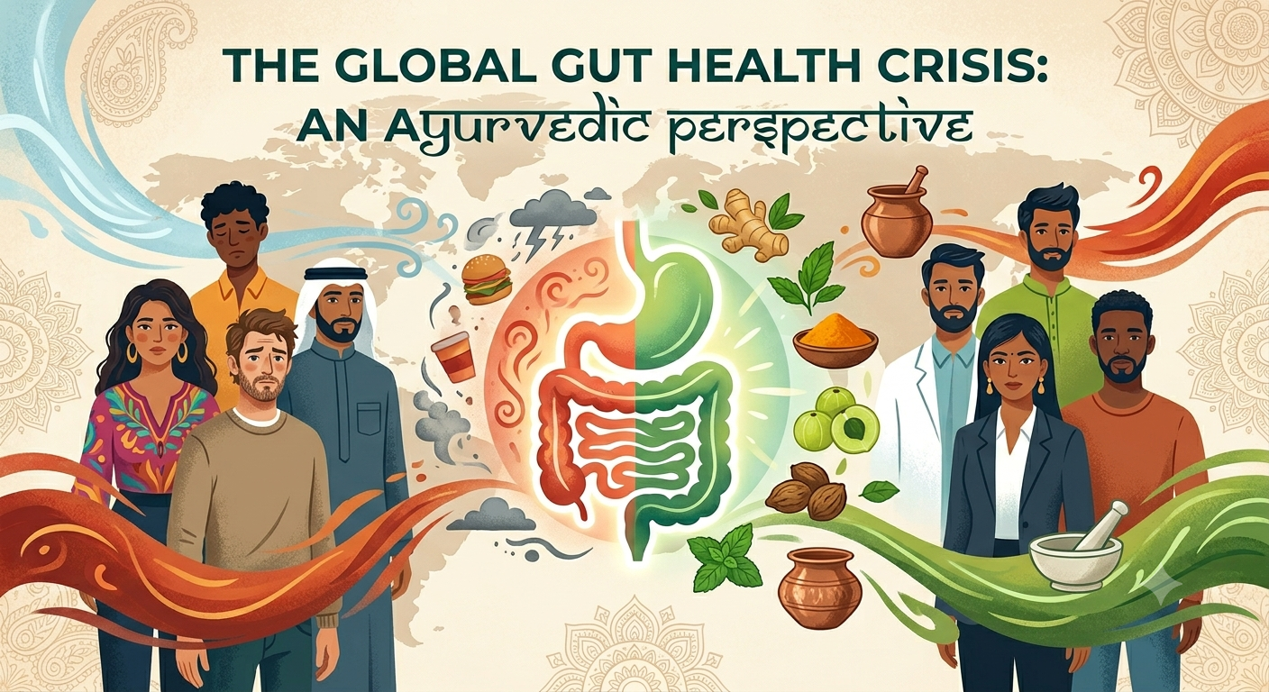 The Global Gut Health Crisis: An Ayurvedic Perspective