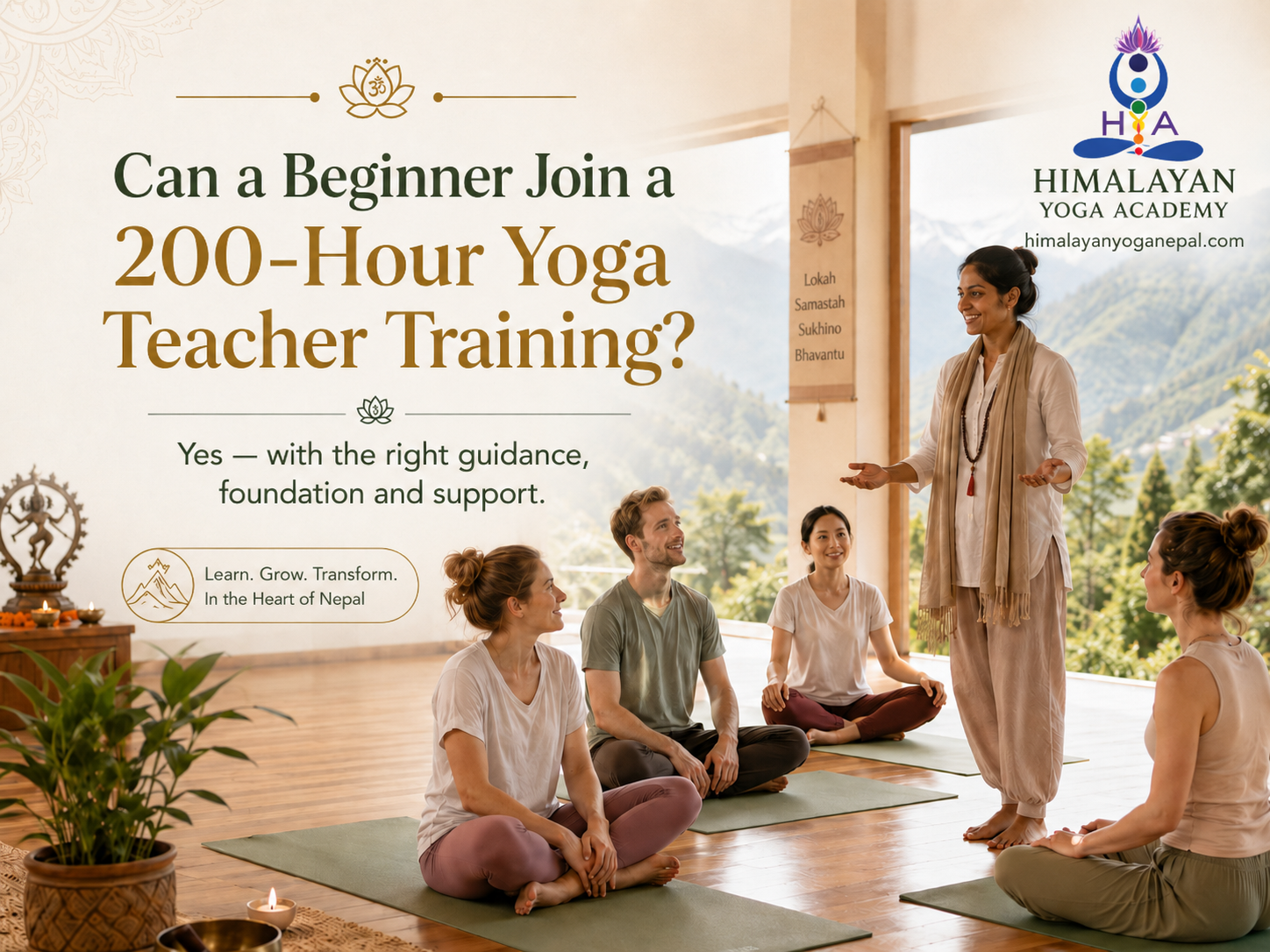 Can a Beginner Join a 200-Hour Yoga Teacher Training?