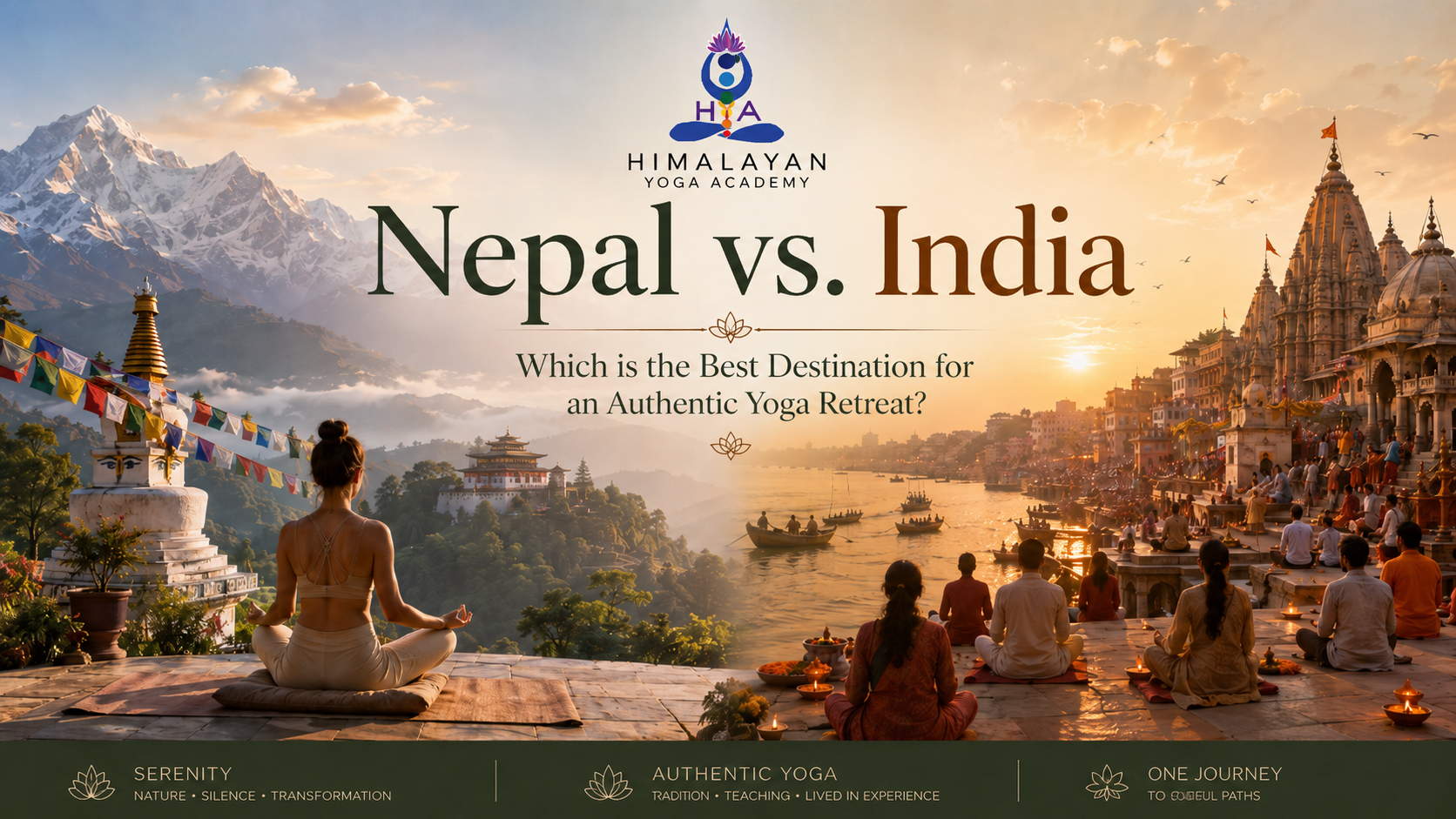 Nepal vs. India: Which is the Best Destination for an Authentic Yoga Retreat?