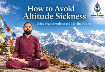 Discover altitude sickness prevention tips for Nepal trekking, including acclimatization, mindful pacing and gentle yogic breathing practices for trekkers.